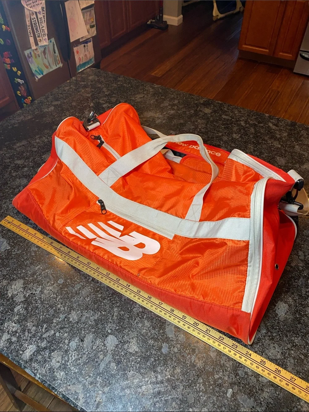 New Balance bright orange